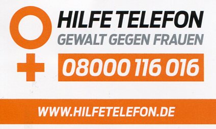 Hilfetelefon - Gewalt gegen Frauen